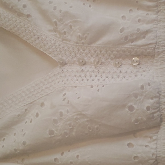 COPY - White tiered eyelet dress - Picture 3 of 4
